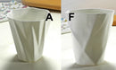 Axyaa White Bone  Coffee Mug, Novelty Geek Design, Porcelain Espresso Cup