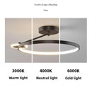 Axyaa Smart LED Ceiling Chandelier for Living Room Dining Bedroom Corridor Lighting