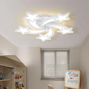 Axyaa LED Acrylic Chandelier with Remote for Home Lighting
