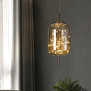 Axyaa Glass Pendant Lights: Nordic Art Star Hotel Chandelier, Long Line Luxury Design