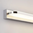 Axyaa Nordic Modern Silver Mirror Wall Lamps LED Sconce Lights for Bathroom & Bedroom