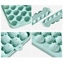 Axyaa Silicone Ice Ball Mold with Cover and Storage Box