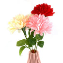 Axyaa Silk Gerbera Dahlia Fake Flowers for DIY Wedding Party Bouquet Decoration