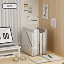 Axyaa Desktop Organizer Bin for Files, Notebooks, Binders, Magazines - Clear Bin