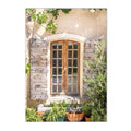 Tuscany Bellagio Town Canvas Painting by Axyaa - Mediterranean Rural Nordic Wall Art