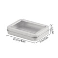Transparent Kpop Card Holder for Small Playing Cards, Axyaa Collection Box Organizer