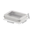 Transparent Kpop Card Holder for Small Playing Cards, Axyaa Collection Box Organizer