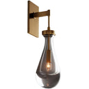 Axyaa Water Droplet Crystal LED Wall Light - Copper Bedroom Living Room Bathroom Mirror Lamp