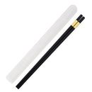 Axyaa Black Gold Alloy Chopsticks Set - Reusable Non-slip Korean Sushi Sticks