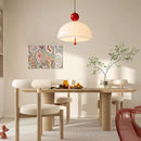 Cream Glass Medieval French Pendant Light by Axyaa for Living Room and Bedroom