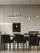 Axyaa Modern Minimalist Chandelier: High Level Decorative Lighting for Dining Room, Kitchen & Bar Counter