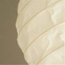 Axyaa Long Round Paper Pendant Lamp - Japanese Art Lantern for Living Room