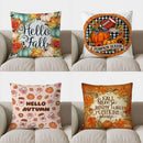 Axyaa Autumn Leaves & Berries Decorative Pillow Cover