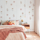 Axyaa Watercolor Flora Peel and Stick Wall Stickers - Kid's Room, Playroom, Nursery