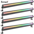 Axyaa RGB LED Wall Washer Lights 4PCS 100W for Outdoor Events, Stage Lighting