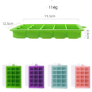 Axyaa Silicone Ice Cube Square Tray Mold Kitchen Tool for DIY Ice Blocks