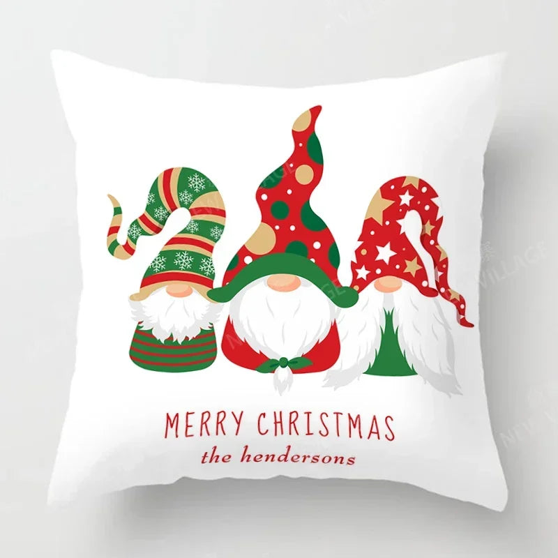 Axyaa Christmas Series Pillowcases for Festive Home Decor 40x40 50x50 60x60 35x35