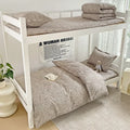 Axyaa Cashmere Student Dormitory 3-Piece Bed Kit Single Double Bedding Set