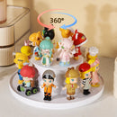 Acrylic Action Figure Display Stand for Axyaa - Transparent Storage Box