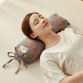 Axyaa Cotton Buckwheat Cylindrical Pillow for Better Sleep Support