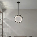 Axyaa Black Iron LED Pendant Lighting Home Decor for High-end Spaces