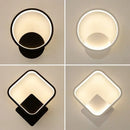 Axyaa Modern Minimalist LED Wall Sconce for Living Room Bedroom Corridor Balcony