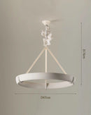 Axyaa Bohemian Retro Carved Chandelier for Dining Room and Bedroom