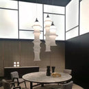 Axyaa Handcrafted Wabi Sabi Chandelier for Living Room, Bedroom, Restaurant