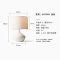 Axyaa Retro Wabi-sabi Resin Table Lamp LED E27 Home Decor Desk Light