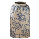 Axyaa Blue White Porcelain Vases Chinese Ceramic Home Decor Retro Floral Arrangements