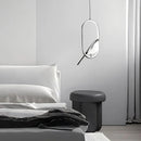 Axyaa Rotatable Magpie Bird LED Pendant Light for Bedroom Chandelier