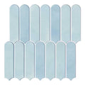 Axyaa 3D Green Tile Sticker, Self-adhesive Fish Scale Backsplash for Kitchen Bathroom
