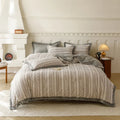 Axyaa Winter Zebra Flower Velvet Bedding Set 5D Print Quilt Cover Pillowcase