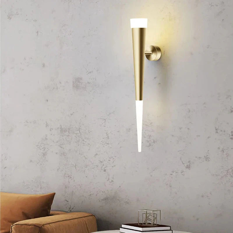 Axya Nordic Acrylic Aluminum Tube Wall Lights - Bedroom, Corridor, Living Room Sconce