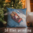 Christmas Pattern Pillow Covers for Sofa Bedroom Car - Axyaa Brand