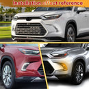 Axyaa LED Daytime Running Fog Lights Headlights Turn Signal for Toyota Grand Highlander 2024-2025