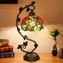 Axyaa Tiffany Table Lamp - Elegant Retro Stained Glass Desk Lamp for Home and Hotel
