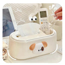 Axyaa Kawaii Napkin Holder Luxury Tissue Case Organizer Home Decor Storage Container