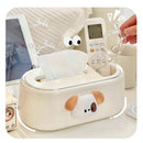 Axyaa Luxury Tissue Box Holder for Table - Home Decor & Makeup Storage