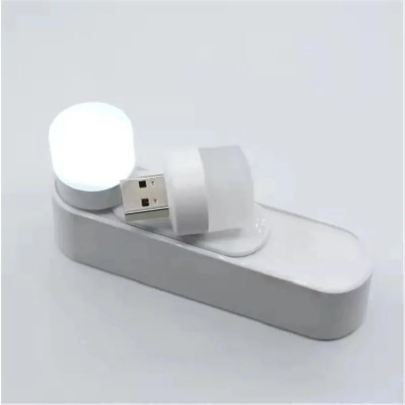 Axya Mini USB Plug Lamp 1W LED Night Light - Super Bright Eye Protection for Computer and Mobile Power