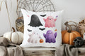 Axyaa Halloween Patchwork Pillow Cover - Sofa, Bedroom, Car Decor