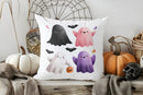 Axyaa Halloween Patchwork Pillow Cover - Sofa, Bedroom, Car Decor