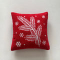Axyaa Christmas Deer Snowflake Cushion Cover - Home Sofa Decor