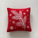 Axyaa Christmas Deer Snowflake Cushion Cover - Home Sofa Decor