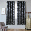 Axyaa European Jacquard Window Drapes for Living Room - Custom Size and Stylish Design