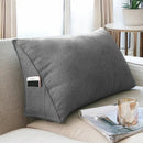 Axyaa Reading Pillow Bed Sofa Rest Bolster for Headboard Support