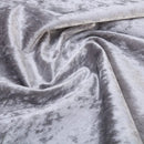 Axyaa Silver Ice Velvet Pillow Cover - Soft Modern Home Decor