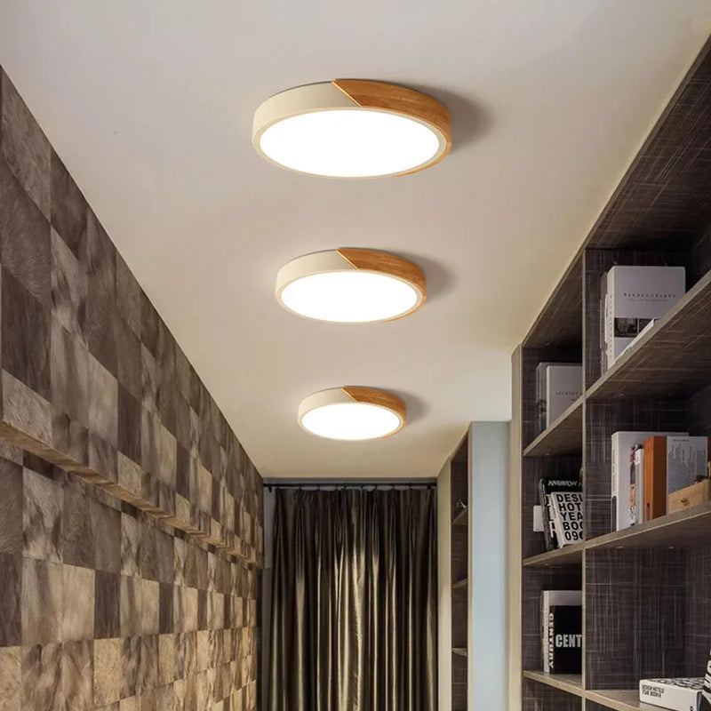 Axyaa Bedroom Ceiling Lights: Modern LED Minimalist Lighting for Living Room, Study, and More