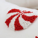 Axyaa Christmas Embroidered Crutches Pillow Cover - Festive Throw Cushion Case