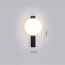Axyaa Nordic LED Wall Light Sconce, Minimalist Design, Living Room Bedside Lamp